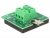 65597 Delock Adapter Micro USB hane > terminalblock 6-stift small