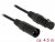 85047 Delock Cable XLR 3 pin male > female 4.5 m Premium small