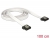 83556 Delock Kabel SATA, 6 Gb/s, 100 cm, bílá FLEXI small