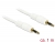83745 Delock Stereo Jack Cable 3.5 mm 3 pin male > male 1 m white small