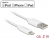 83919 Delock USB data and power cable for iPhone™, iPad™, iPod™ 2 m white small