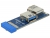 41846 Delock USB 3.0 Pin Header female > 2 x USB 3.0 female – right / left small