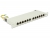 43311 Delock 10″ Patchpanel 12 Port Cat.6A 0,5 HE grau small