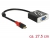 62726 Delock Adapter USB Type-C™ csatlakozódugóval > VGA csatlakozóhüvellyel (DP váltakozó mód) small