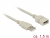 84828 Delock Extension cable USB 2.0 Type-A male > USB 2.0 Type-A female 1.5 m grey small