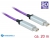 83607 Delock Cable Thunderbolt™ 2 optical male / male 20 m purple small
