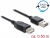 85197 Delock Bővítő kábel EASY-USB 2.0-s A típusú csatlakozódugó > USB 2.0 A-típusú hüvely fekete 0,5 m small