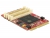 95255 Delock Modul MiniPCIe I/O PCIe full size Grafik Adapter für VGA / DVI / HDMI -40 °C ~ 85 °C small