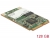 54709 Delock MiniPCIe mSATA 6 Gb/s flash module 128 GB -40°C ~ +85°C small