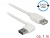 85179 Delock Przewód przedłużający EASY-USB 2.0 Typu-A, wtyk męski, kątowy, w lewo / w prawo > USB 2.0 Typ-A żeński biały 1 m small