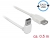 85186 Delock Extension cable EASY-USB 2.0 Type-A male angled up / down > USB 2.0 Type-A female white 0,5 m small