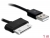 83159 Delock Kabel USB 2.0 synkroniserings- och laddningskabel (Samsung-surfplatta) 1 m small