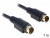 85038 Delock Kabel S-Video 1 x 4 Pin Stecker / Stecker 1 m small