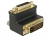 65866 Delock Adapter DVI 24+1 Stecker > DVI 24+5 Buchse 90° gewinkelt small
