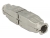 86429 Delock Coupler for network cable Cat.6A STP toolfree small