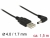83574 Delock Cable USB Power > DC 4.0 x 1.7 mm Male 90° 1.5 m small