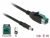 85500 Delock PoweredUSB cable male 12 V > DC 5.5 x 2.1 mm male 4 m for POS printers and terminals small