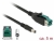 85501 Delock PoweredUSB cable male 12 V > DC 5.5 x 2.1 mm male 5 m for POS printers and terminals small