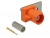 89753 Delock FAKRA M plug spring pin for crimping 1 prepunched hole small