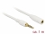 85630 Delock Stereo Jack Extension Cable 3.5 mm 4 pin male to female 1 m white small