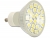 46337 Delock Lighting GU10 LED illuminant 4.0 W warm white 24 x SMD glass cover small