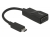 63923 Delock Adapter USB Type-C™ csatlakozódugóval > VGA csatlakozóhüvellyel (DP váltakozó mód) small