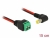 85715 Delock Cable DC 5.5 x 2.1 mm male to Terminal Block 2 pin 15 cm angled small