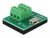 65517 Delock Adapter Micro USB hona > terminalblock 6-stift small