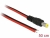 85747 Delock Cable DC 5.5 x 2.5 mm male to open wire ends 50 cm small