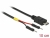 85406 Delock Cable de alimentación USB Micro-B a 2 x cabezal con pines separado macho de energía de 10 cm small
