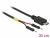 85408 Delock Cablu de alimentare USB Micro-B la 2 x antet de pini separat putere 30 cm small