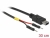 85414 Delock Cable de alimentación USB Mini-B a 2 x cabezal con pines separado macho de energía de 30 cm small
