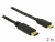 83334 Delock Cable USB Type-C™ 2.0 male > USB 2.0 Type Micro-B male 2.0 m black small
