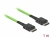 85214 Delock Cable OCuLink PCIe SFF-8611 to OCuLink SFF-8611 1 m small