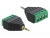 65454 Delock Adapter Stereo plug 2.5 mm > Terminal Block 4 pin small