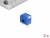 66134 Delock Διακόπτης DIP flip για πιάνο 2 ψηφίων 2,54 χιλ. άξονα THT κάθετο μπλε 2 κομμάτια small