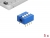 66093 Delock Comutator culisant DIP 4-cifre 2,54 mm cu înclinare THT vertical albastru 5 bucăți small