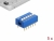 66096 Delock Interruptor deslizante DIP de 6 dígitos de 2,54 mm de paso THT vertical azul 5 piezas small