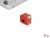 66120 Delock Διακόπτης DIP flip για πιάνο 2 ψηφίων 2,54 χιλ. άξονα THT κάθετο κόκκινο 5 κομμάτια small