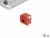 66121 Delock Διακόπτης DIP flip για πιάνο 2 ψηφίων 2,54 χιλ. άξονα THT κάθετο κόκκινο 10 κομμάτια small