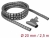 18844 Delock Spiral Hose with Pull-in Tool 2.5 m x 20 mm grey small