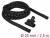 18837 Delock Spiral Hose with Pull-in Tool 2.5 m x 25 mm black small