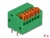 66340 Delock Terminal block with push button for PCB 6 pin 2.54 mm pitch horizontal 4 pieces small