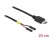85395 Delock Kabel USB Type-C™ hane > 2 x stifthuvud hona separat ström 20 cm small
