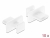 64097 Delock Custodia antipolvere per USB Type-C™ femminile con grandi manici 10 pezzi bianco small