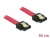 84302 Delock SATA 3 Gb/s kabel 50 cm röd small