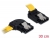 82515 Delock Cable SATA 30cm left/up metal yellow small