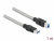 86778 Delock Cable USB 3.2 Gen 1 de Tipo-A macho a Tipo-B macho con cubierta metálica 1 m small