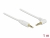 83755 Delock Stereo Jack Cable 3.5 mm 3 pin male > male angled 1 m white small