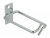 66514 Delock Cable bracket 80 x 40 mm with mounting plate metal small